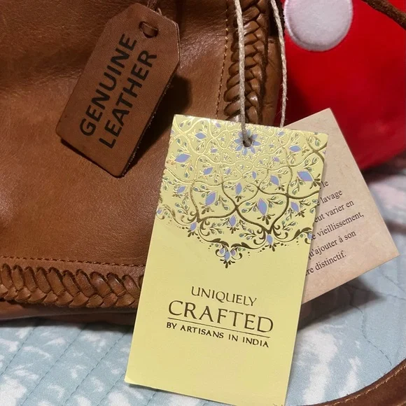 Brown Genuine Leather Women's Bag Brand new with tag 🏷️ - Picture 2 of 7